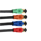 High speed 600MHz S/FTP Cat7 Patch Cord Ethernet Cable For Computer Networks