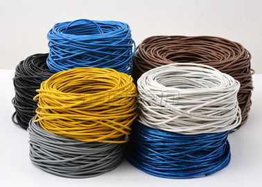 HDPE Insulation LSZH Cat6A Lan Cable Super Speed Gigabit Lan Cable Stable Performance